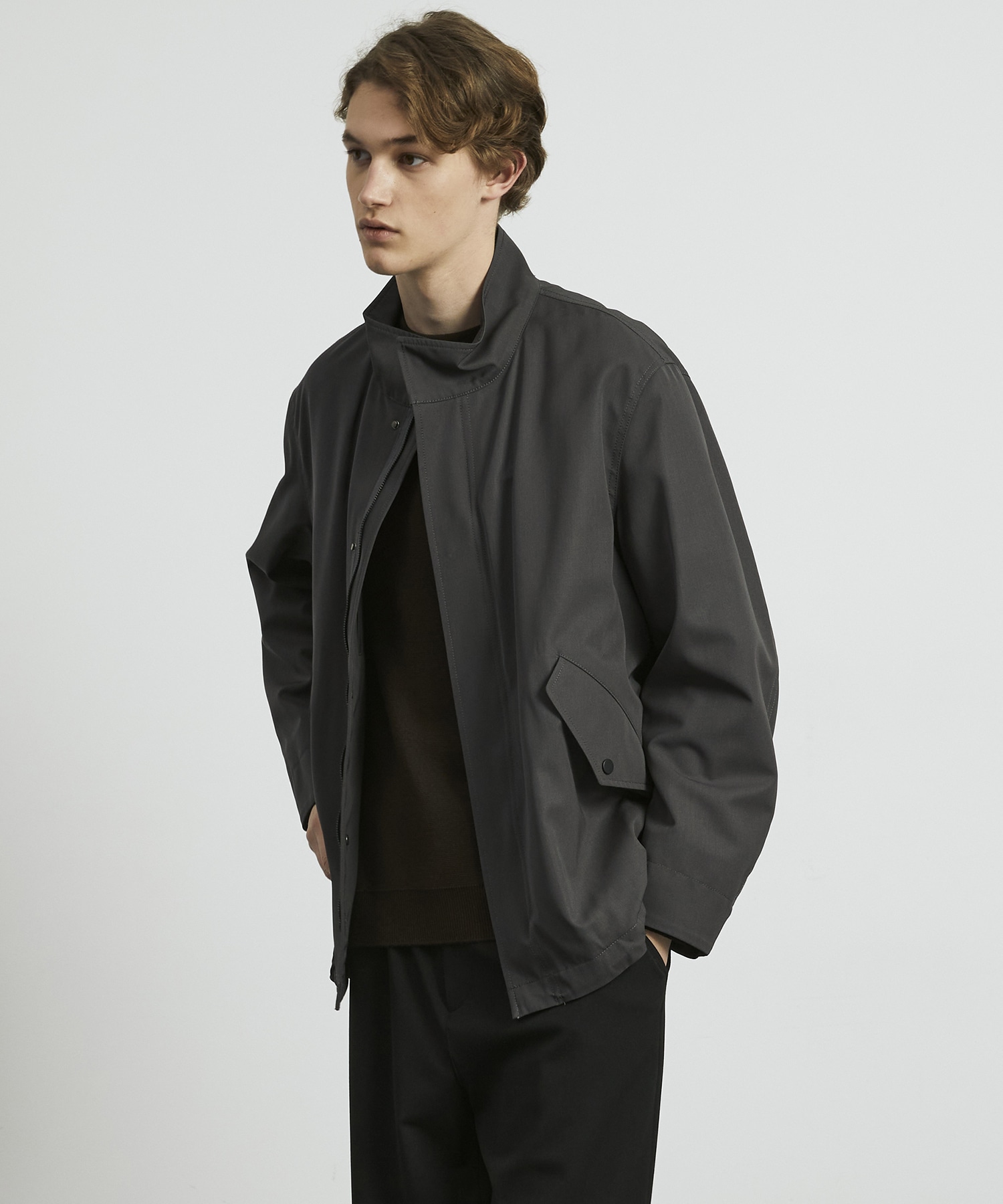 VISTO WOOL 2WAY スタンドモッズブルゾン