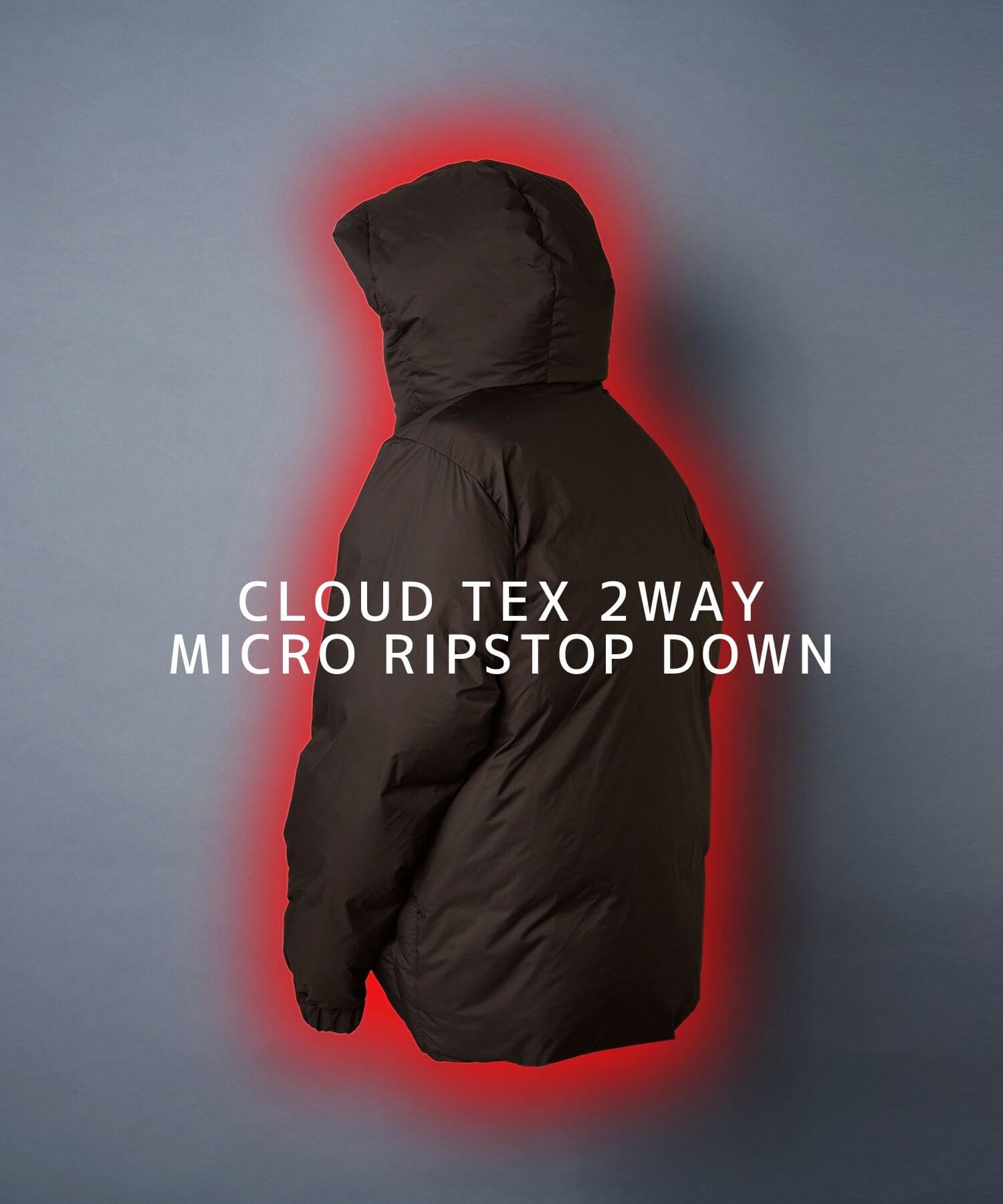 CLOUD TEX 2WAY マイクロリップダウン