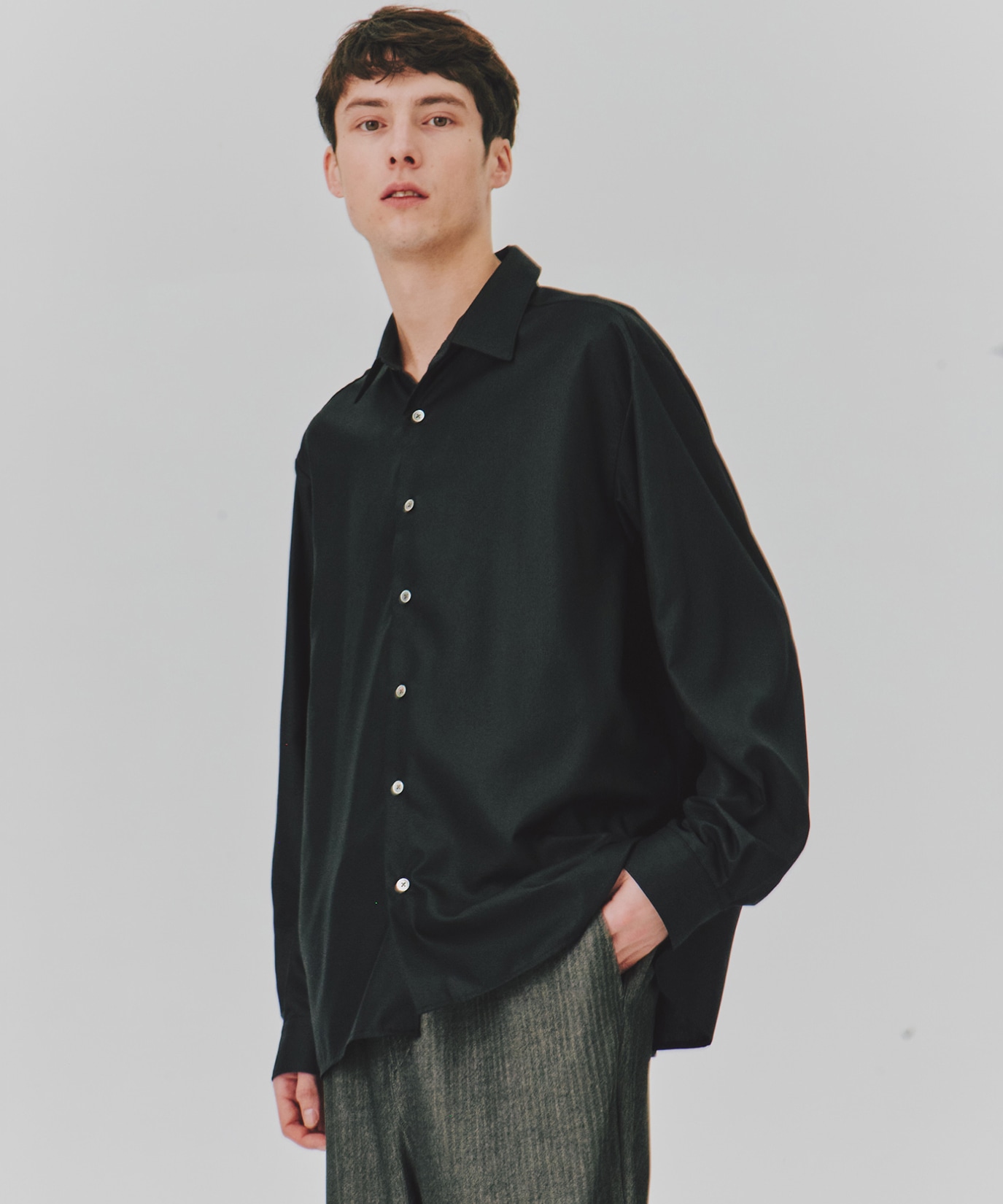 【一部店舗限定】DRY RAYON  リラックスシャツ