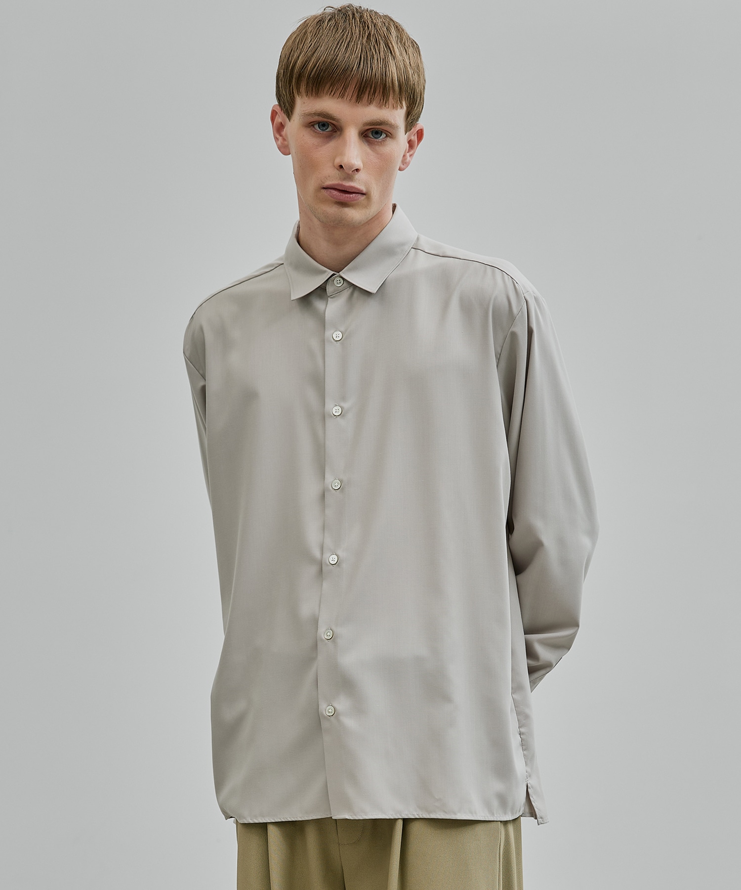 DRY RAYON  リラックスシャツ