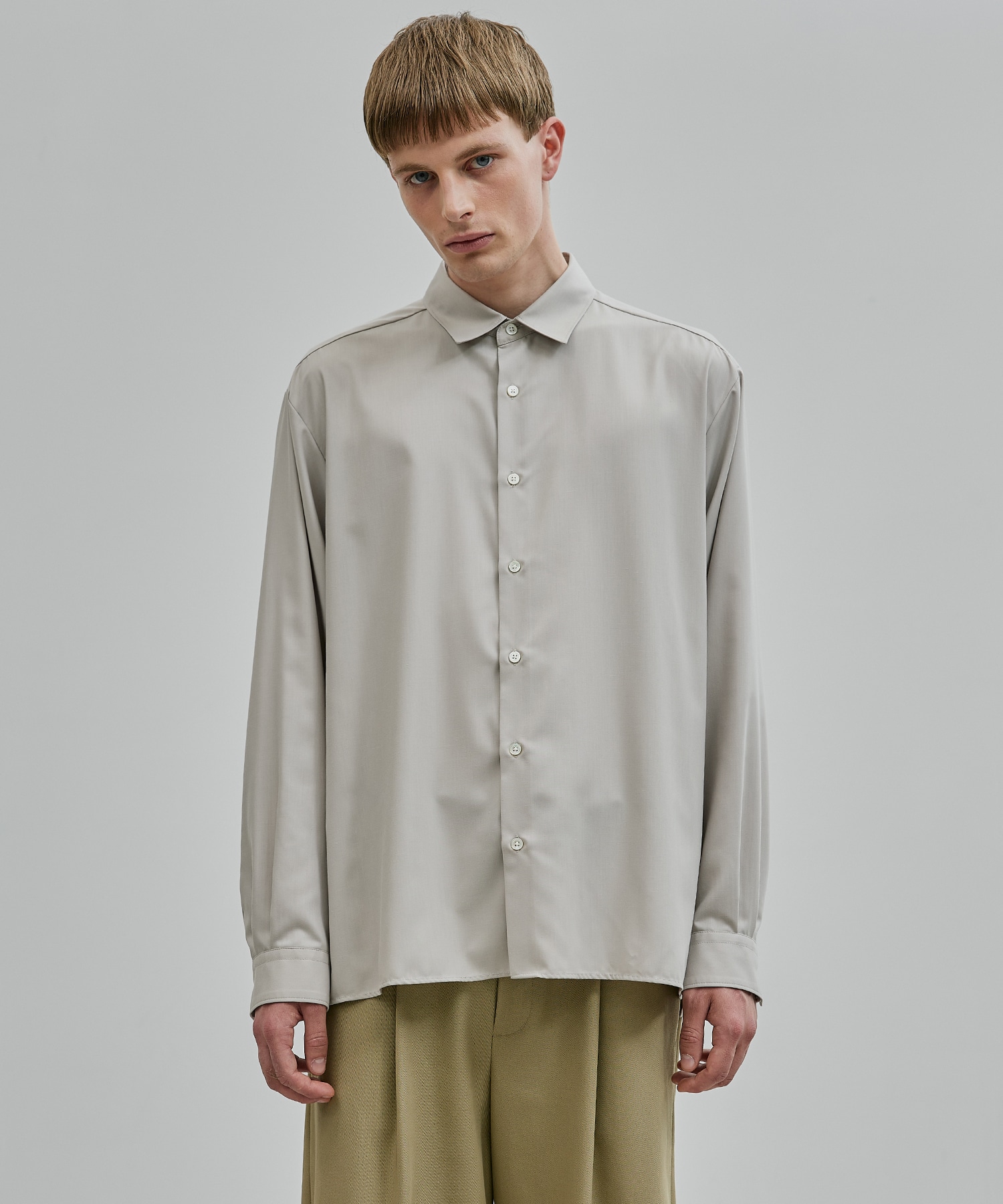 DRY RAYON  リラックスシャツ