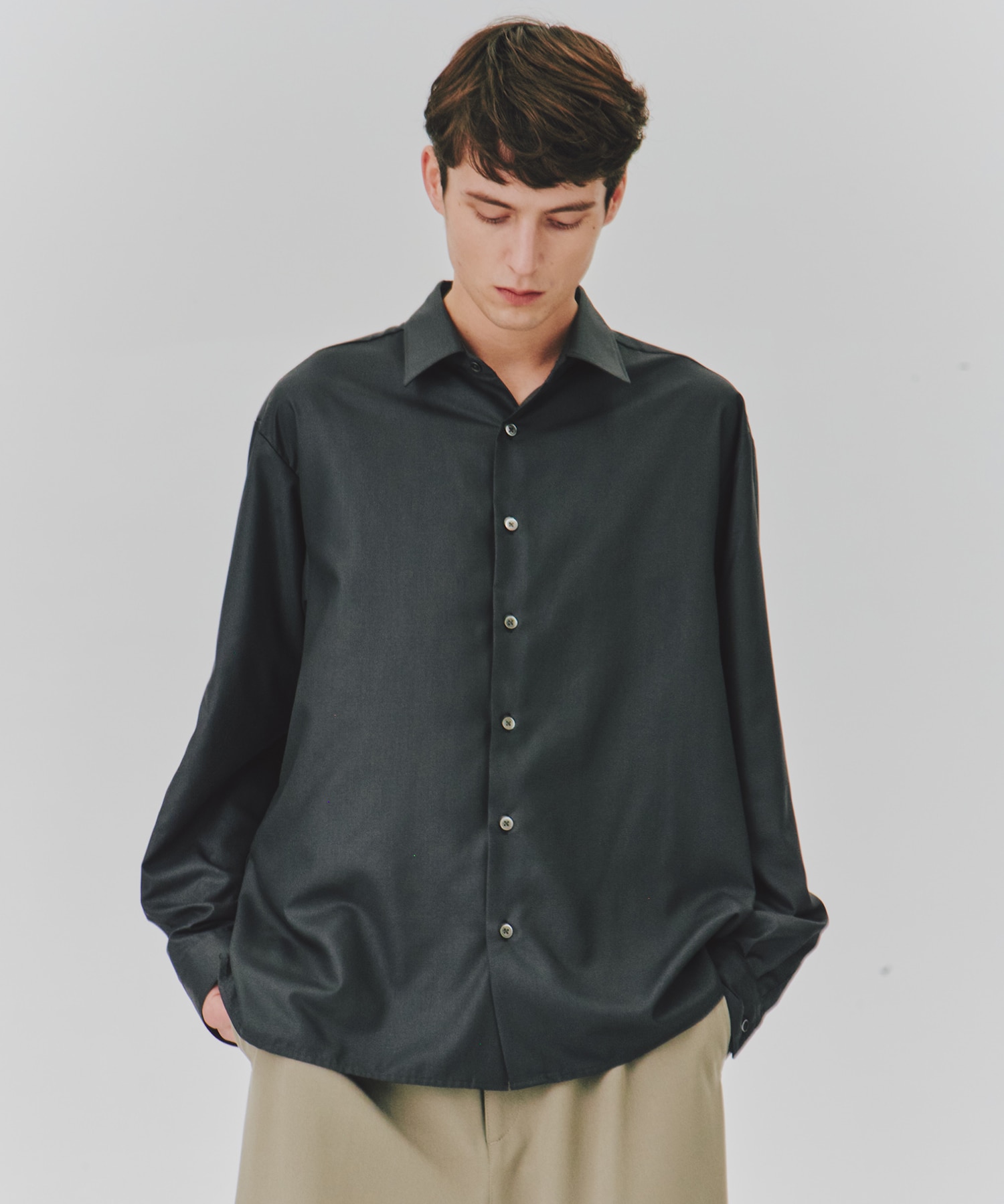 【一部店舗限定】DRY RAYON  リラックスシャツ