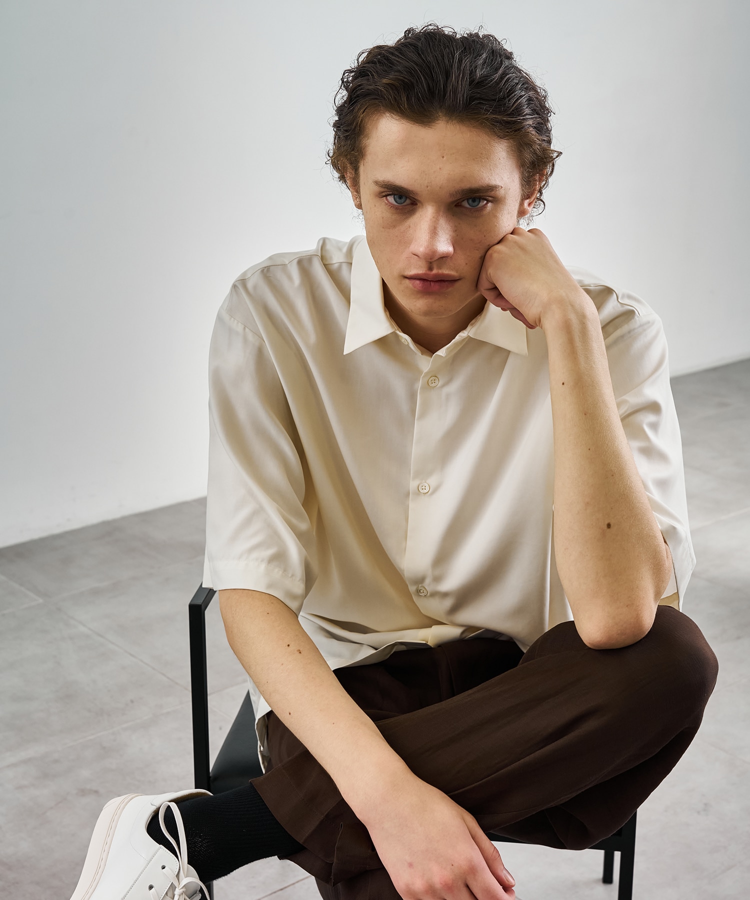 【一部店舗限定】DRY RAYON  ショートスリーブシャツ