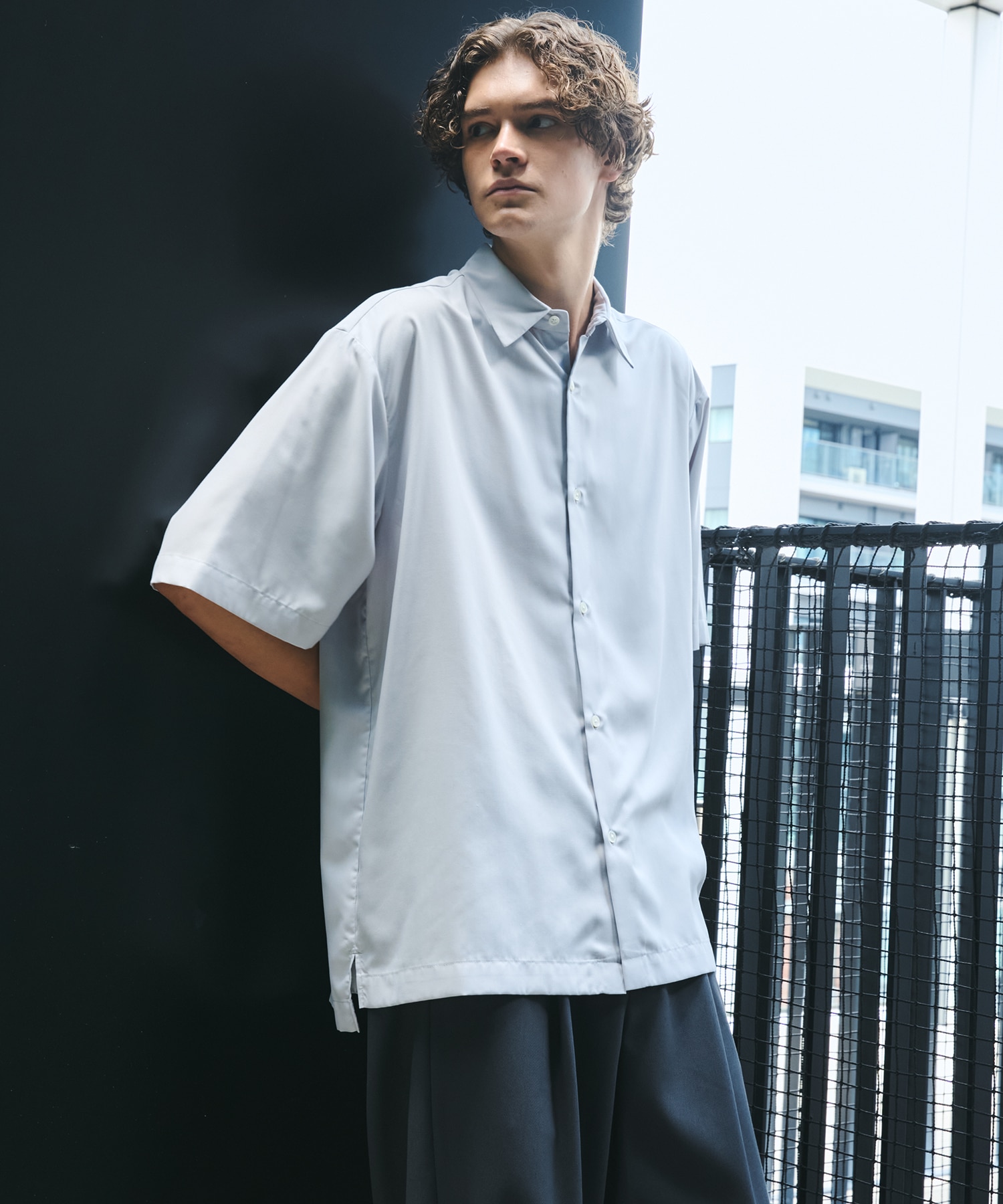 DRY RAYON  ショートスリーブシャツ