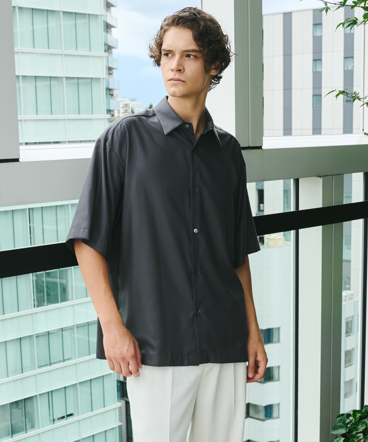 DRY RAYON  ショートスリーブシャツ