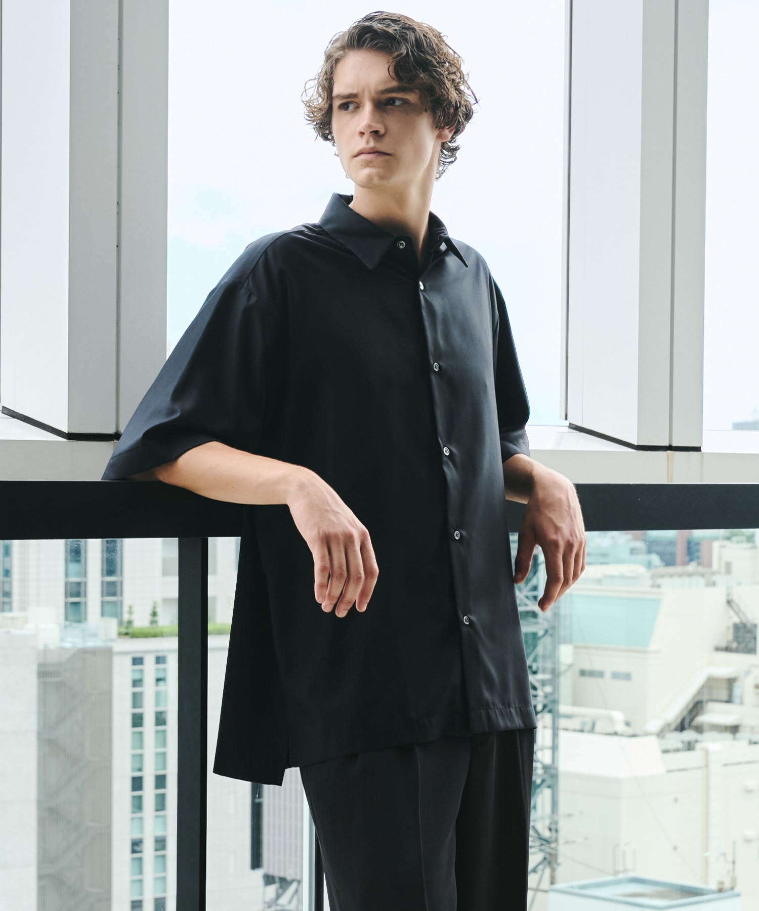 DRY RAYON  ショートスリーブシャツ