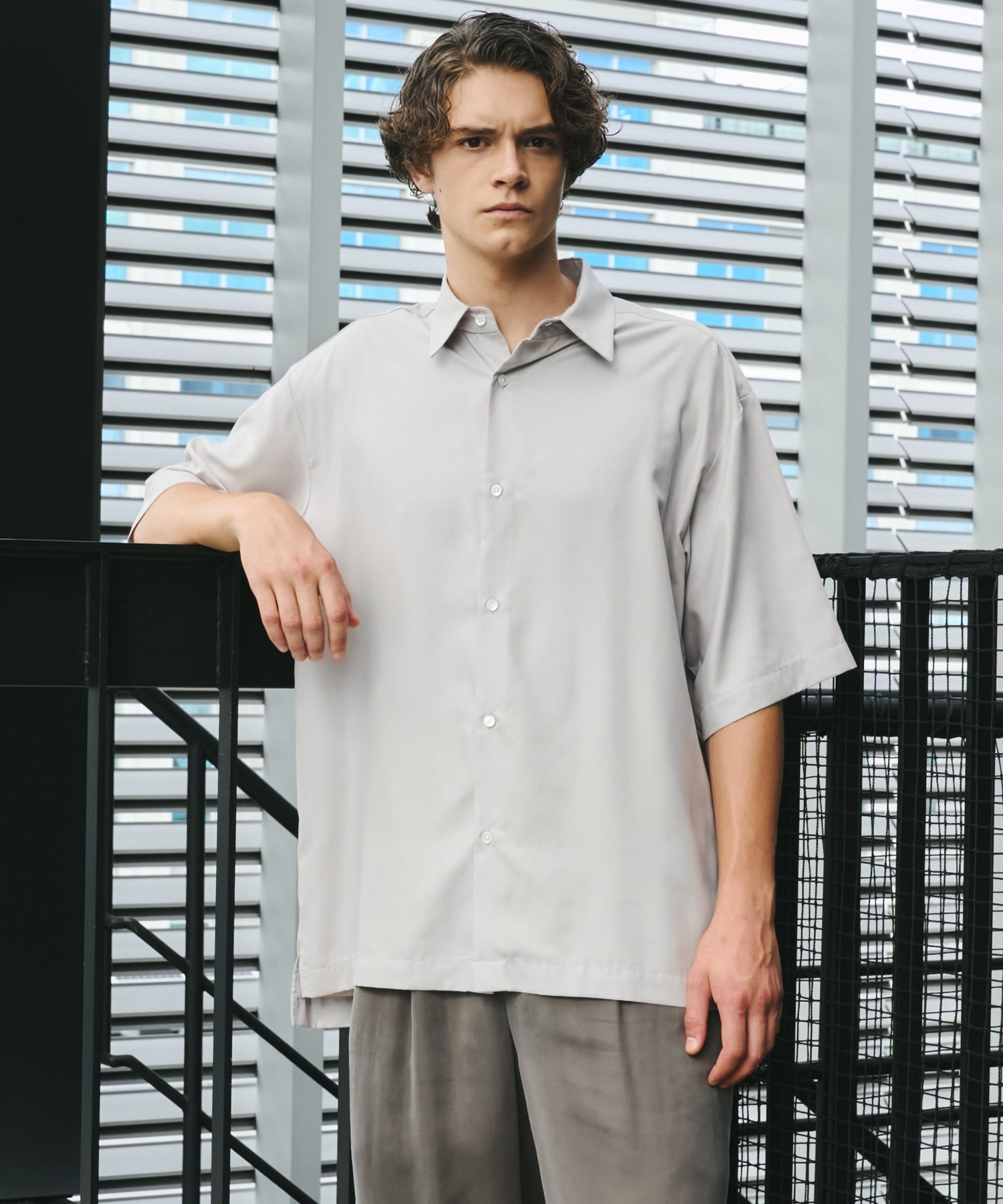 DRY RAYON  ショートスリーブシャツ