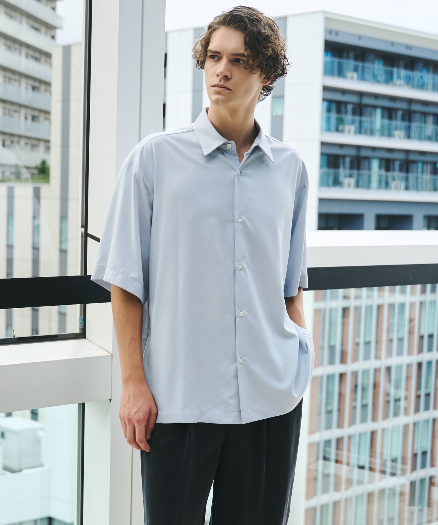 DRY RAYON  ショートスリーブシャツ