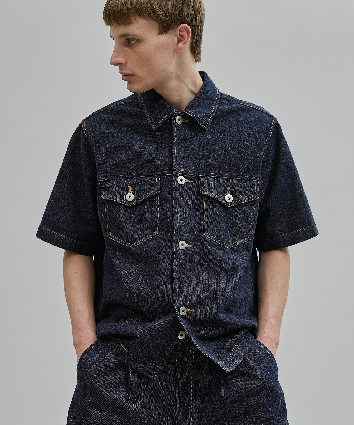 REACTIVE DENIM シャツ