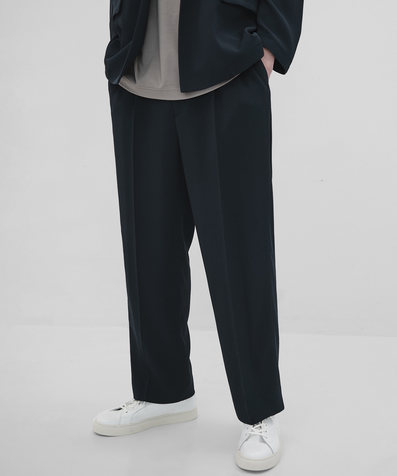 COLD DRY PLEATS 2タックイージーパンツ