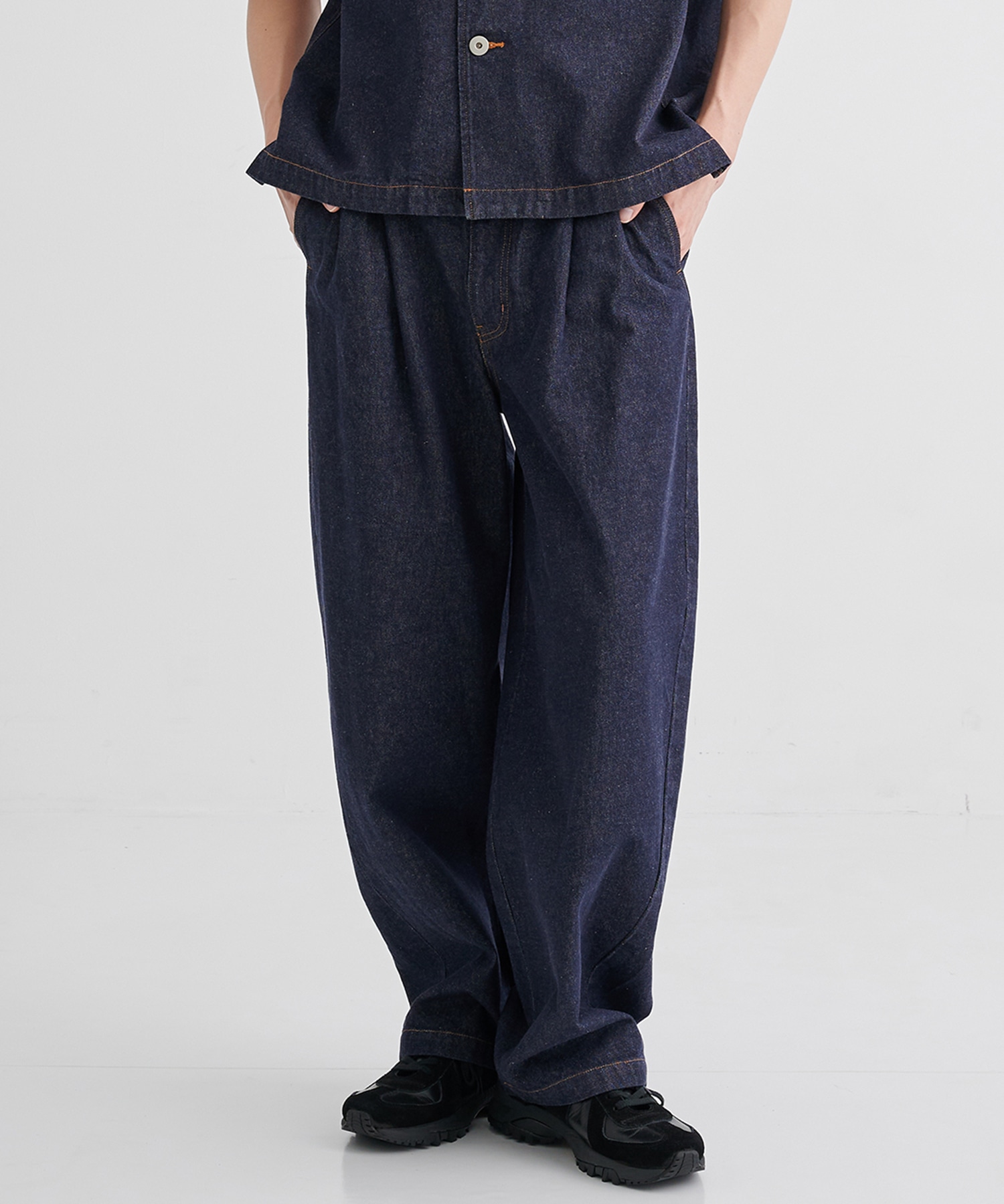 REACTIVE DENIM バレルパンツ