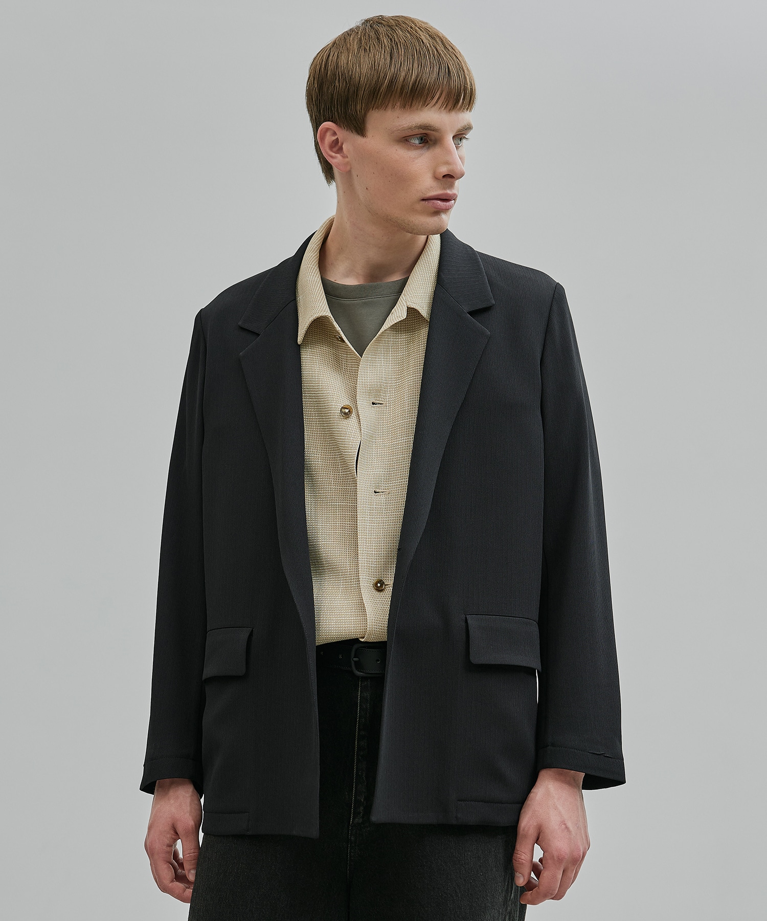 COLD DRY PLEATS リラックスジャケット