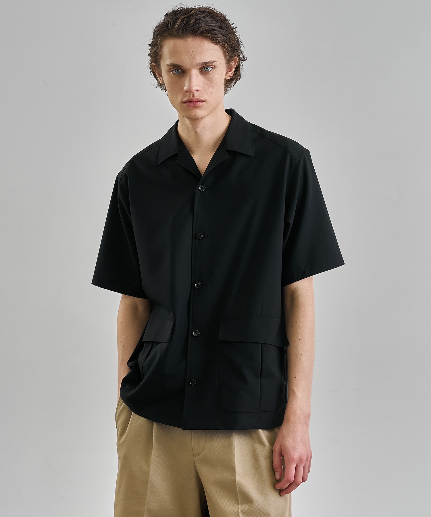 SCHONHERR WOOL ファティーグシャツ