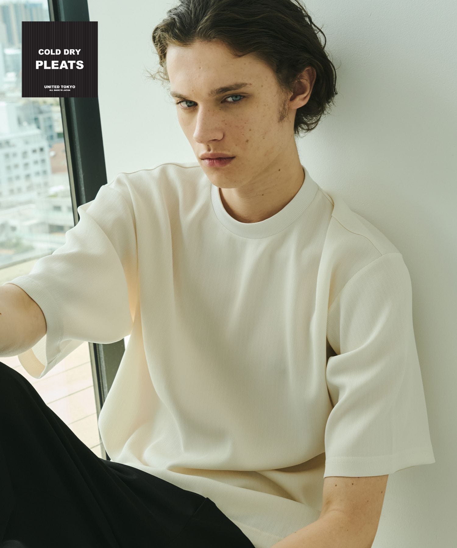 COLD DRY PLEATS Tシャツ
