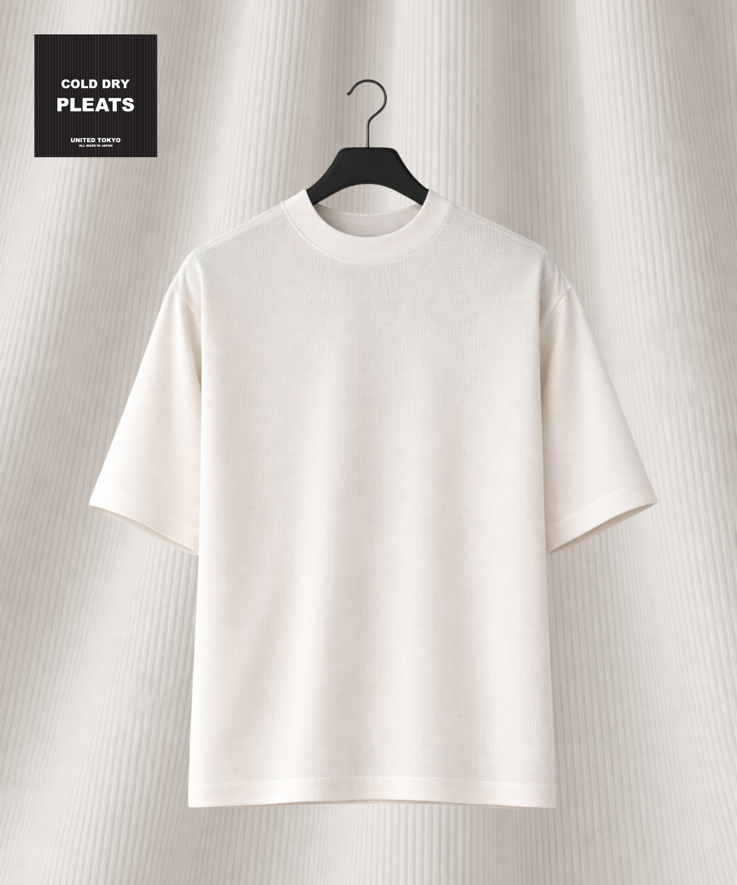 COLD DRY PLEATS Tシャツ