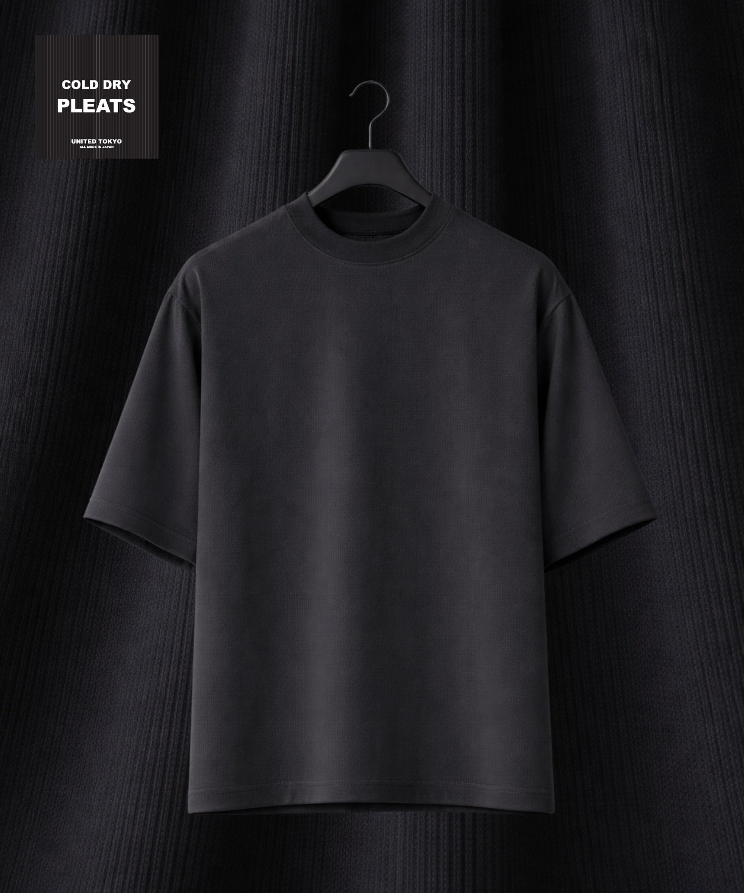 〈残りわずか｜再入荷なし〉COLD DRY PLEATS Tシャツ