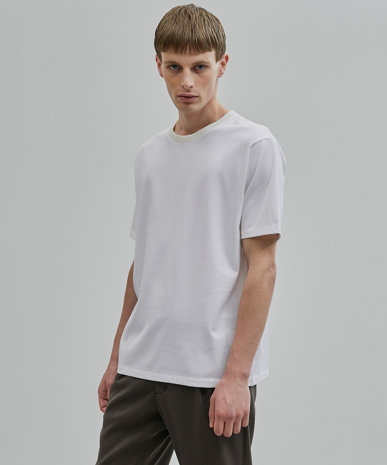 【再入荷】SEA ISLAND COTTON レギュラーTシャツ