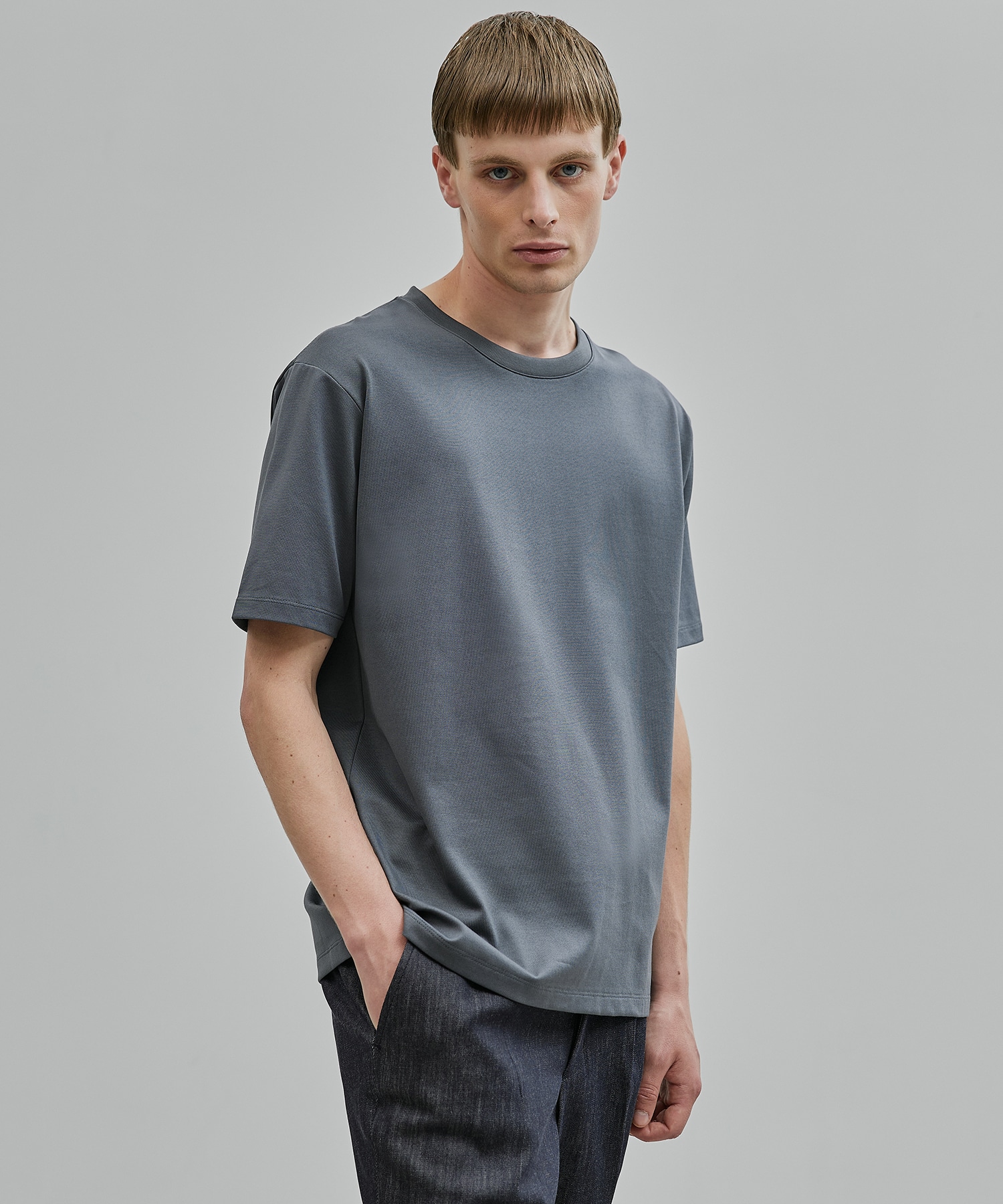 【再入荷】SEA ISLAND COTTON レギュラーTシャツ