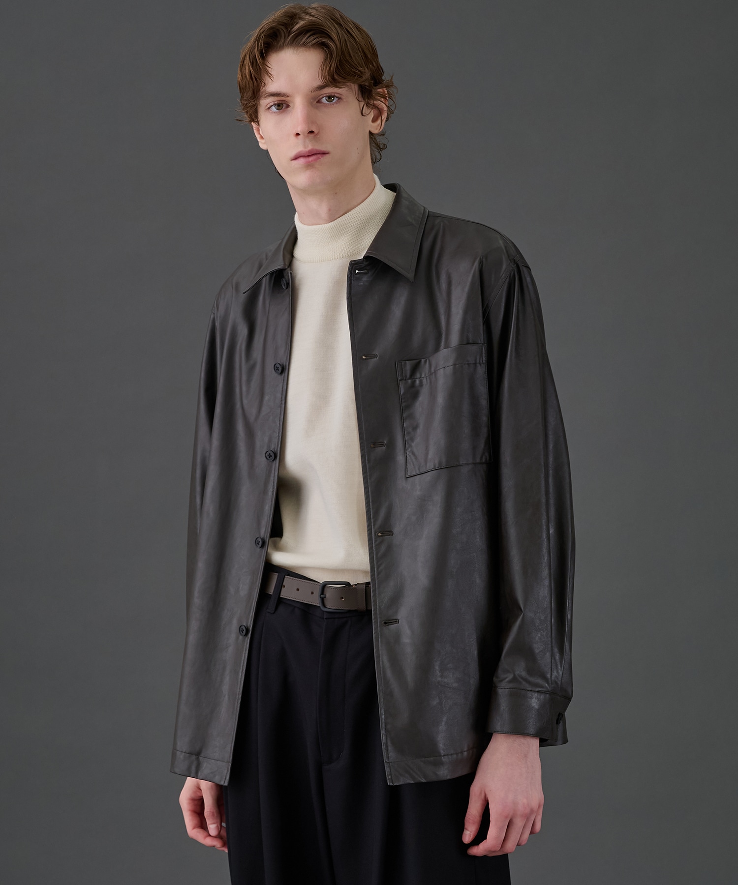 UNITED TOKYO メッシュシャツ M マルチ　羽織　秋口　美品　今期 UNITED TOKYO メッシュシャツ M マルチ 羽織 秋口 美品 今期
