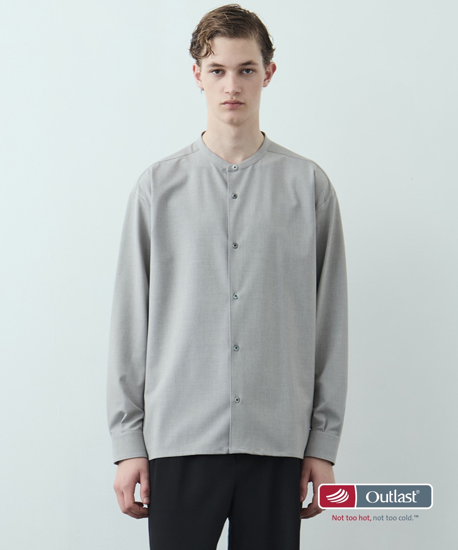 〈WEB限定〉アウトラストバンドカラーシャツ