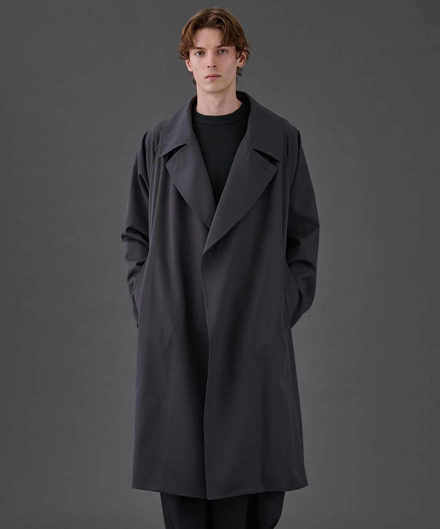 〈残りわずか｜再入荷なし〉CLEAR WOOL タイロッケンコート