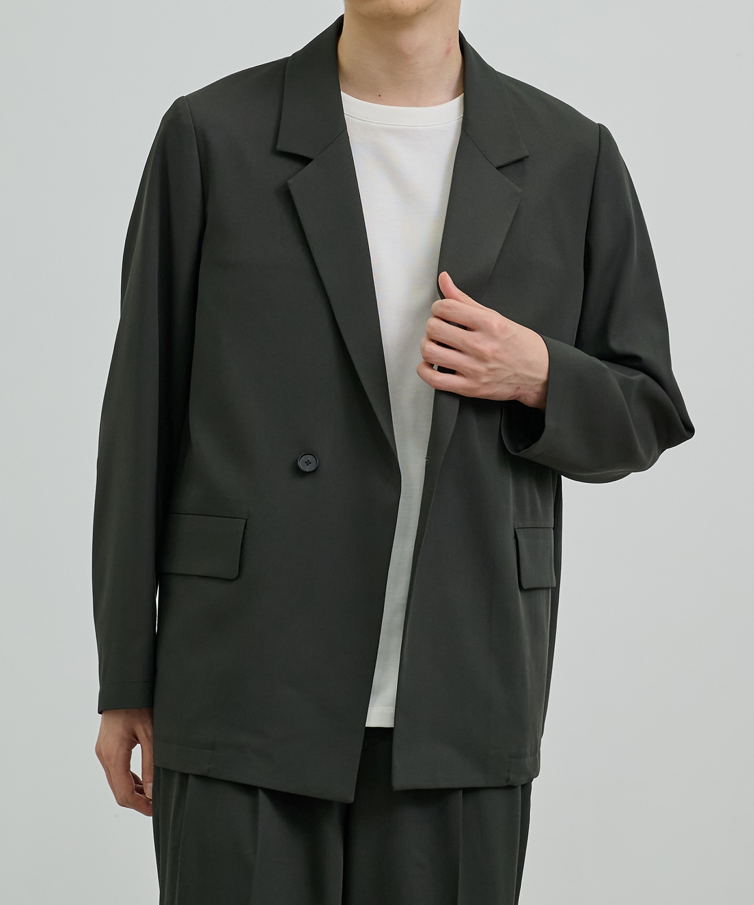 TECHNO WOOL リラックスジャケット