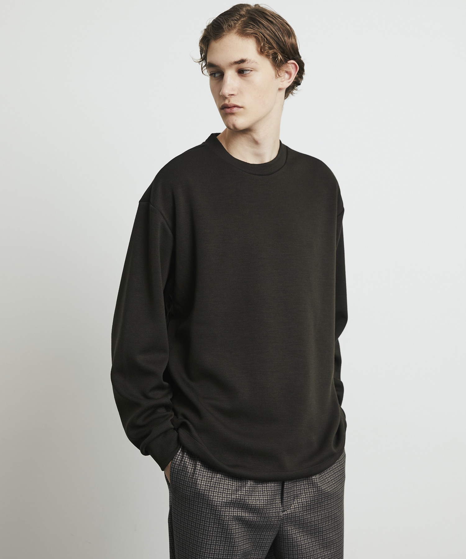 Naia Wool Double Knit Pullover
