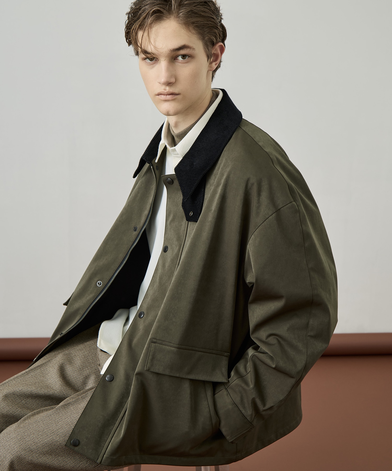 DOLPHIN ハンティングブルゾン