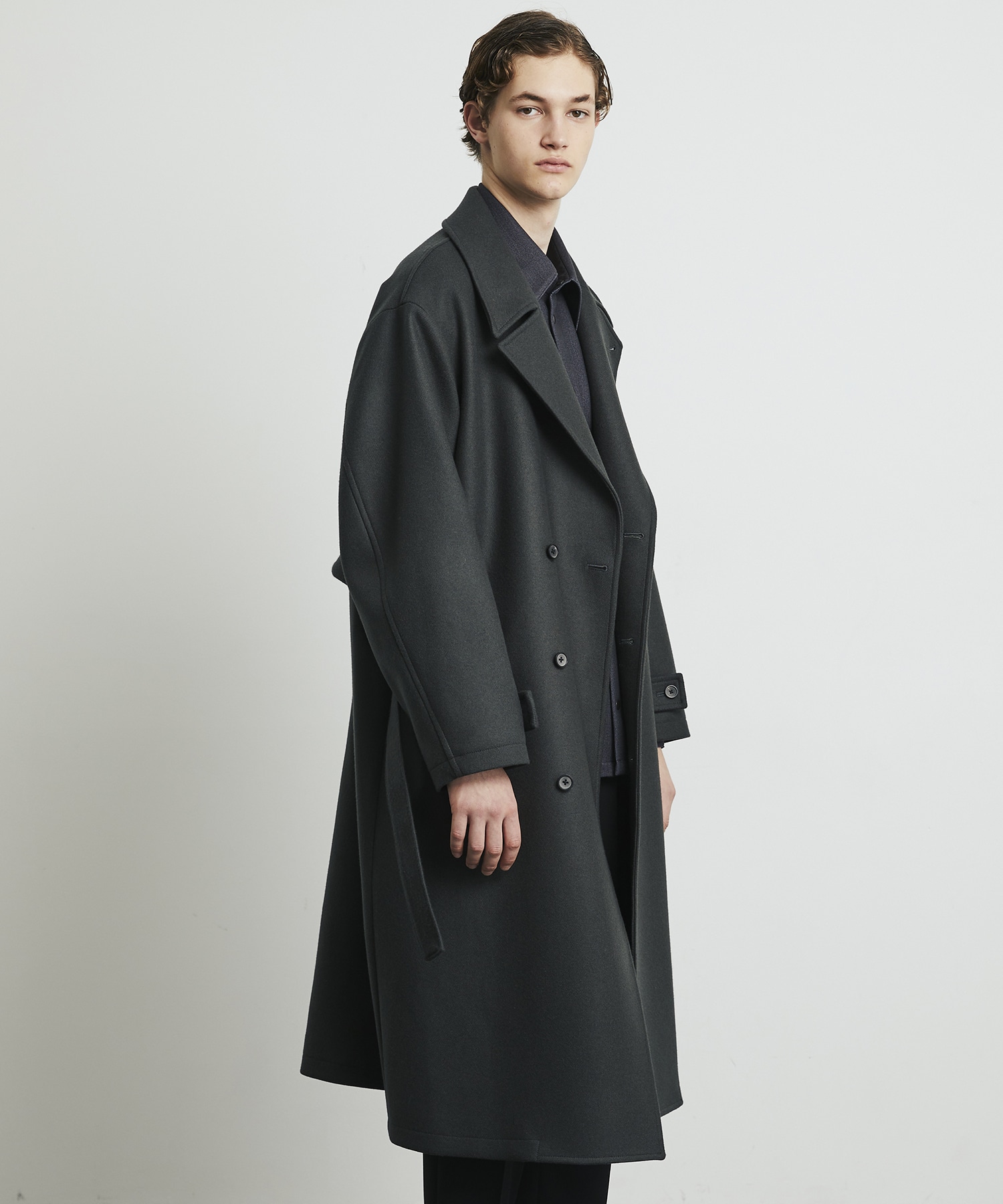 〈残りわずか〉超撥水 SUPER 140's 2way スタンドコート