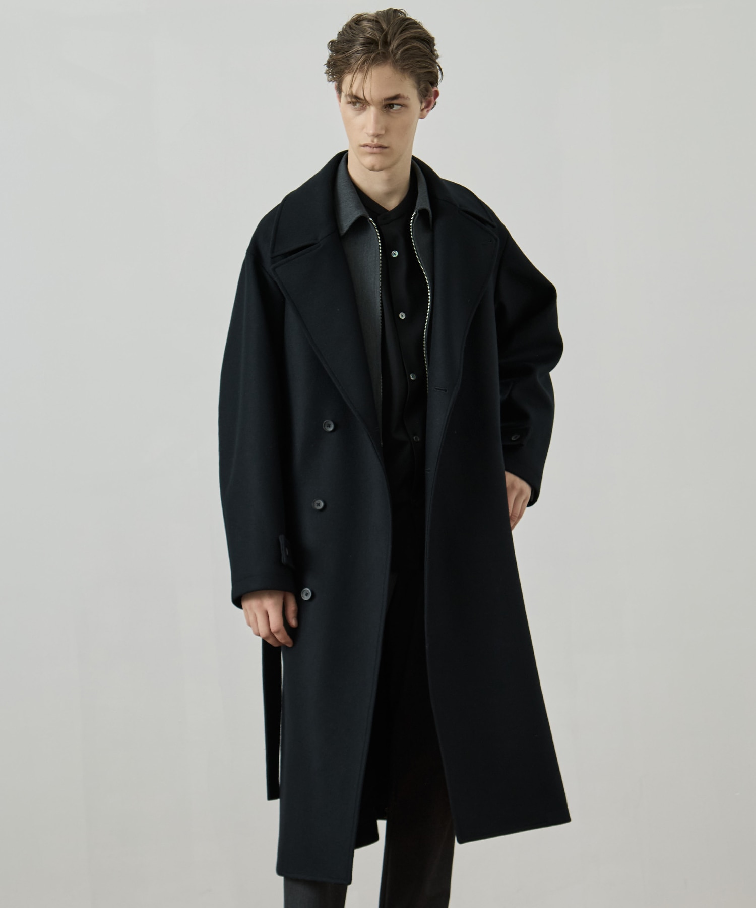 超撥水 SUPER 140's 2way スタンドコート