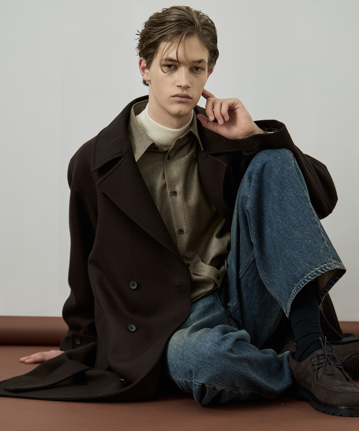 超撥水 SUPER 140's 2way スタンドコート