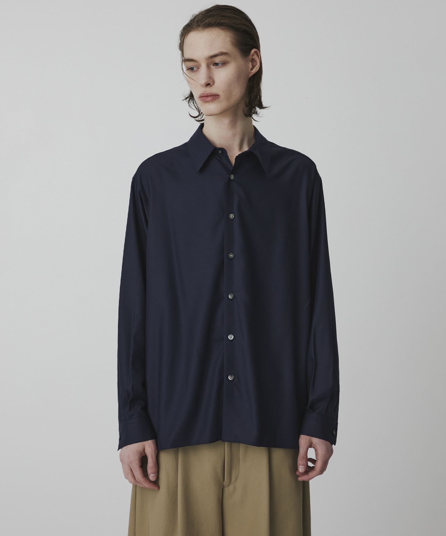 〈WEB限定〉DRY RAYON  リラックスシャツ