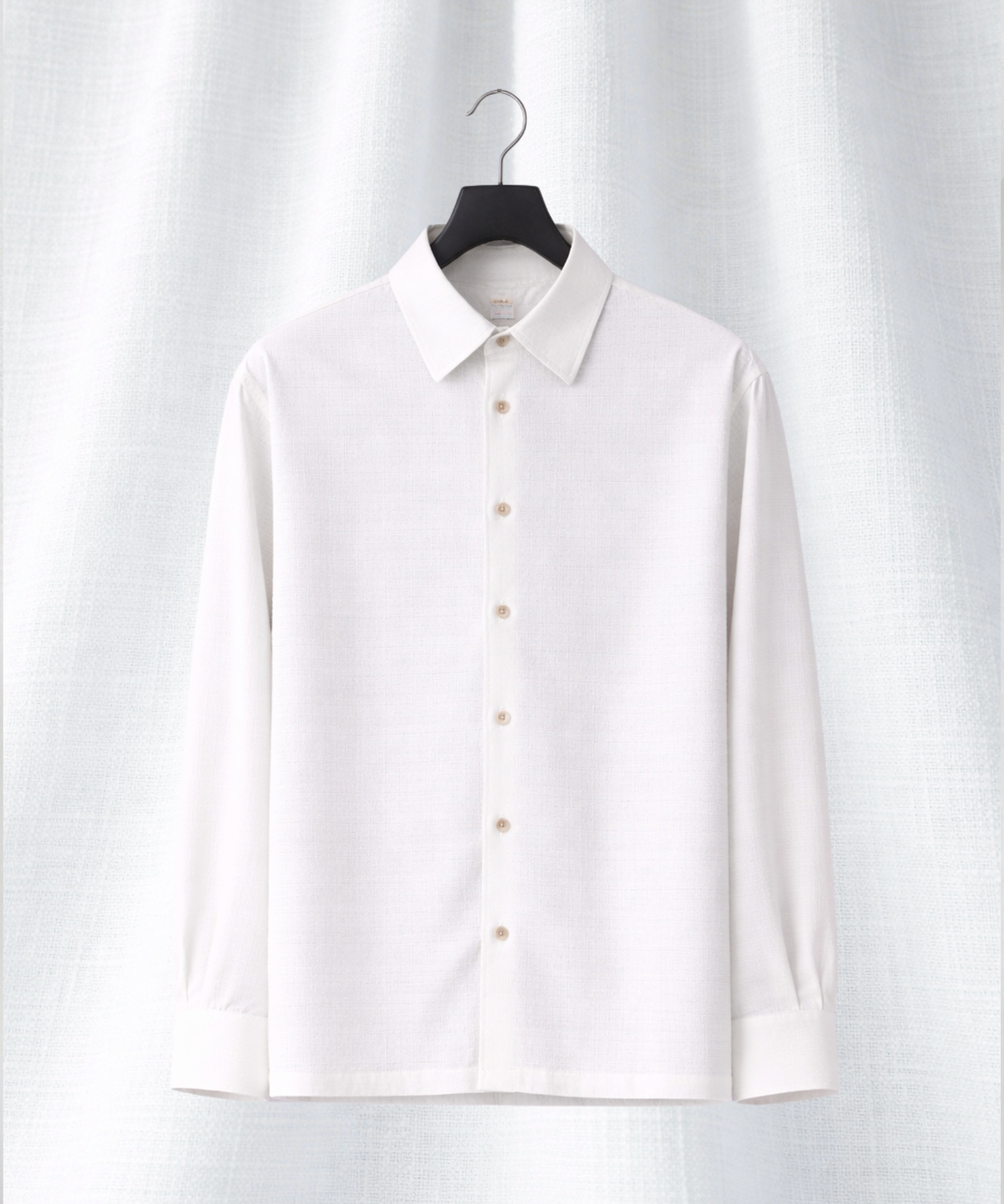 LIGHT TWEED ロングスリーブシャツ