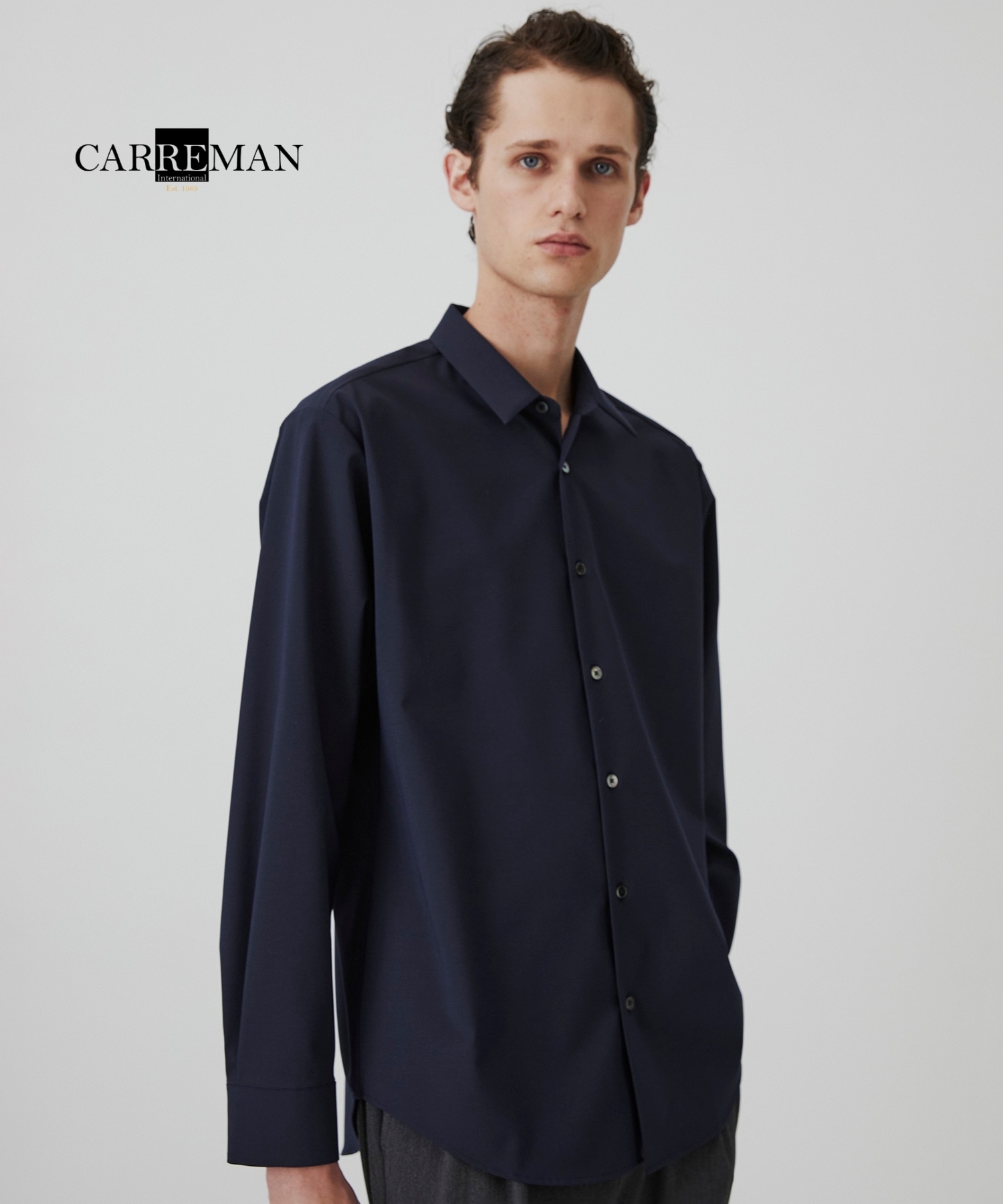 〈再入荷なし〉CARREMAN DRY LIGHT ロングスリーブシャツ