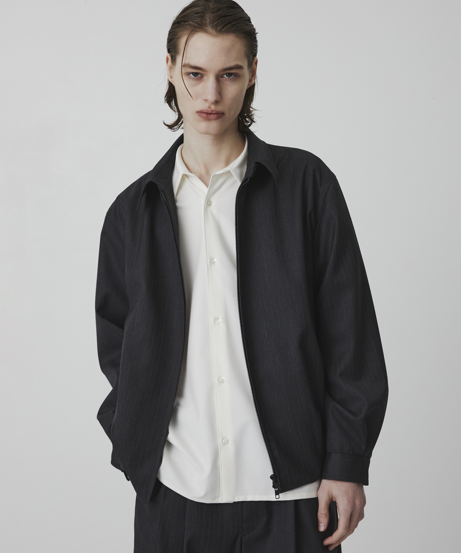 〈残りわずか｜再入荷なし〉RWS CHUBUT WOOL バルーンジップブルゾン