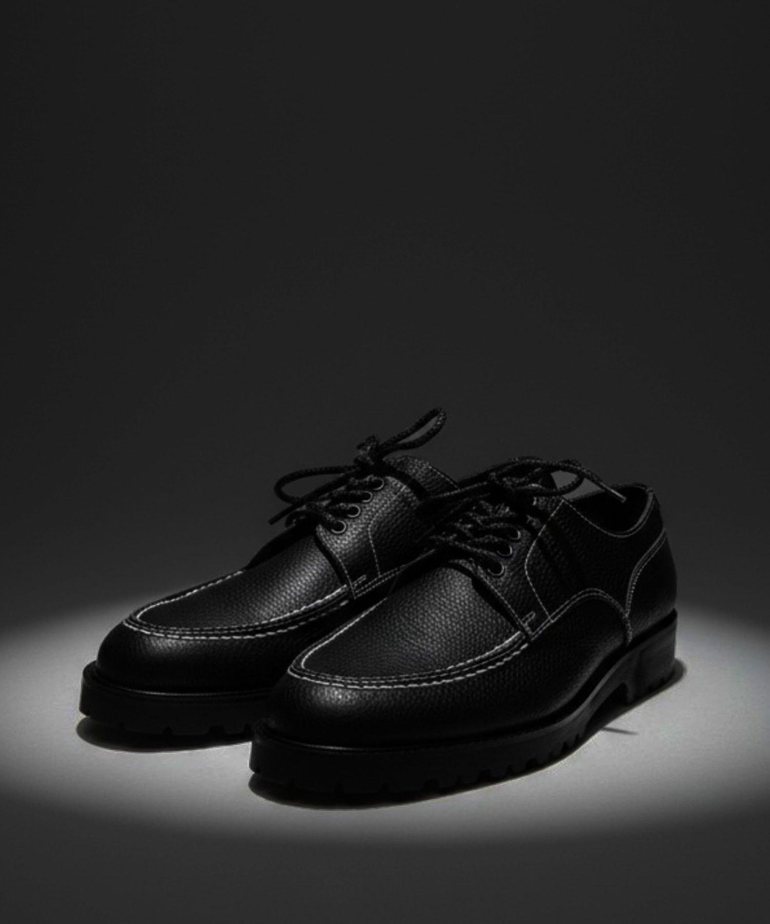 5HOLE LEATHER DERBY SHOES