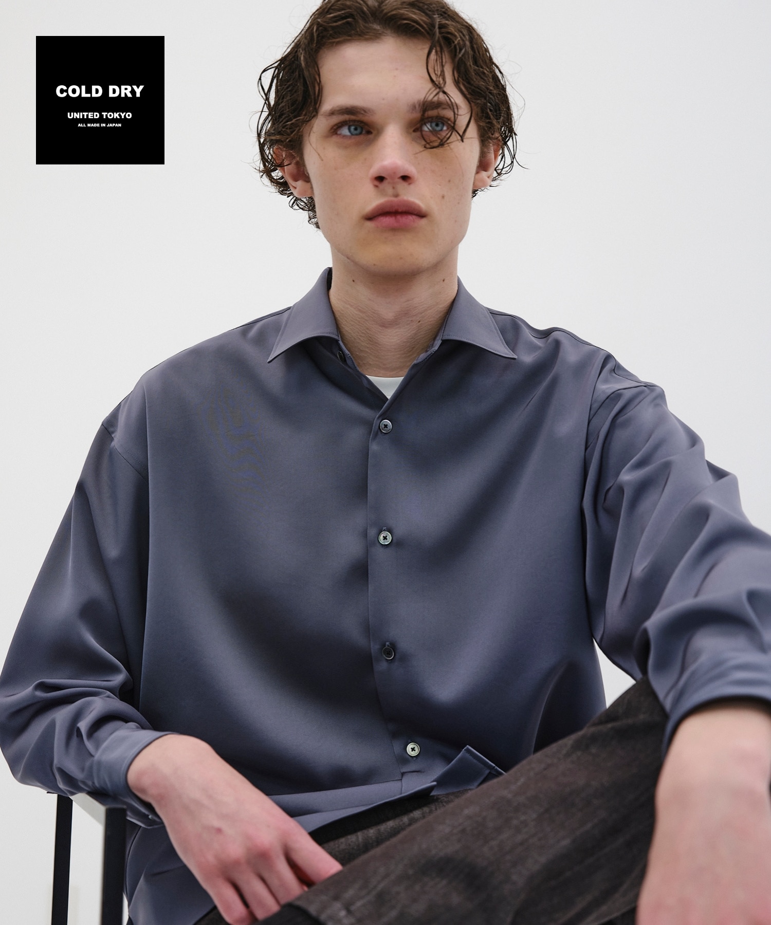 〈WEB限定｜残りわずか｜再入荷なし〉COLD DRY ロングスリーブシャツ