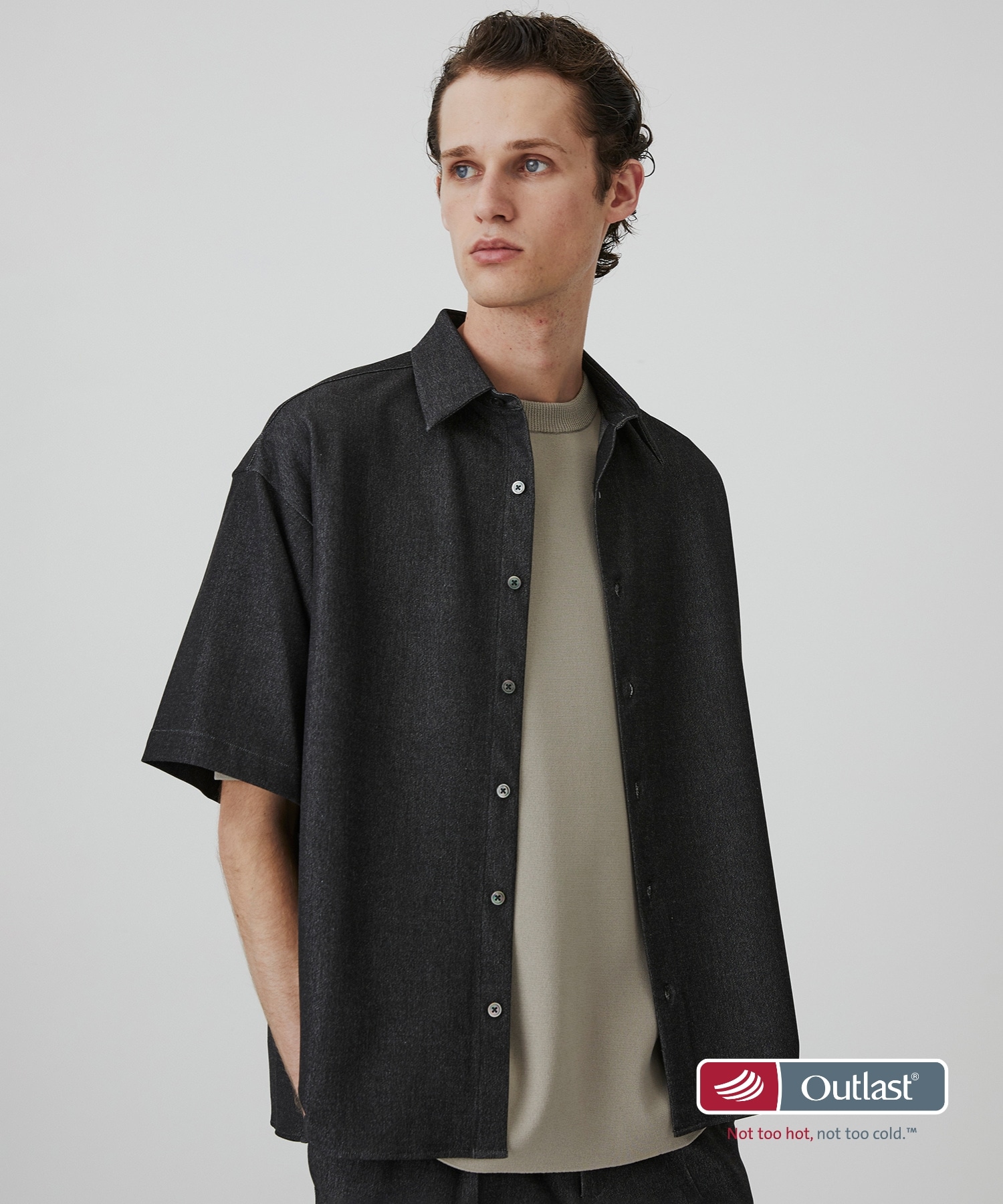 〈WEB限定｜先行予約〉アウトラストデニム ショートスリーブシャツ