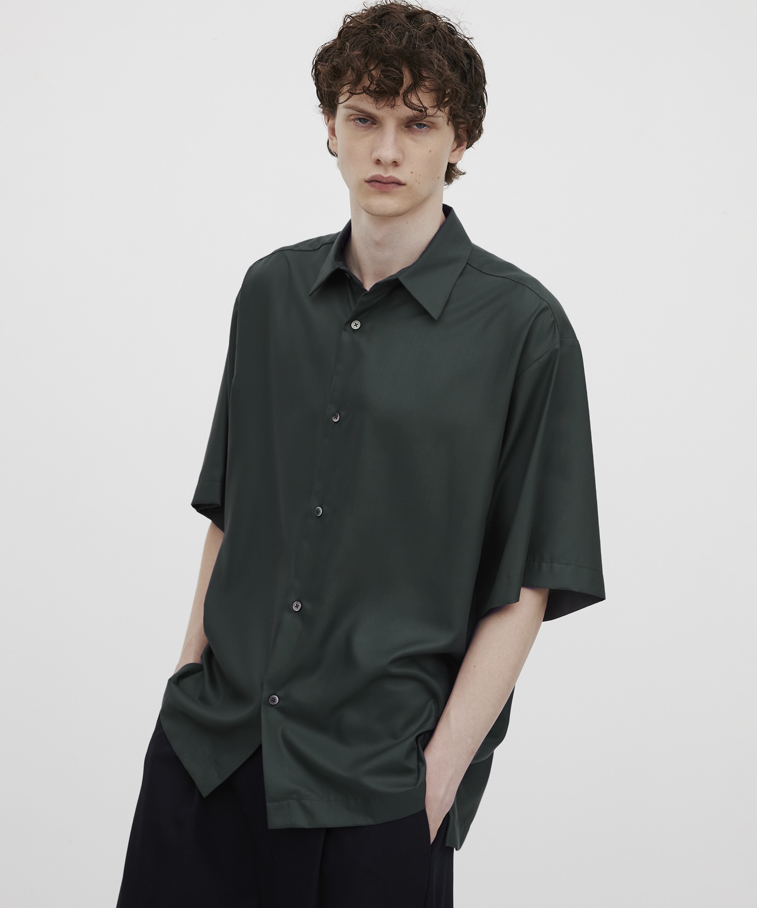 〈WEB限定〉DRY RAYON ショートスリーブシャツ
