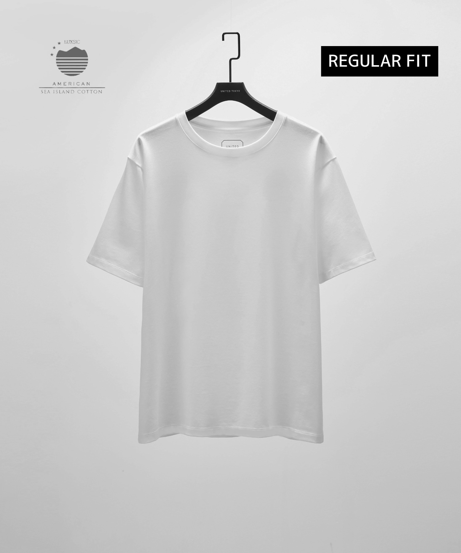 SEA ISLAND COTTON レギュラーTシャツ