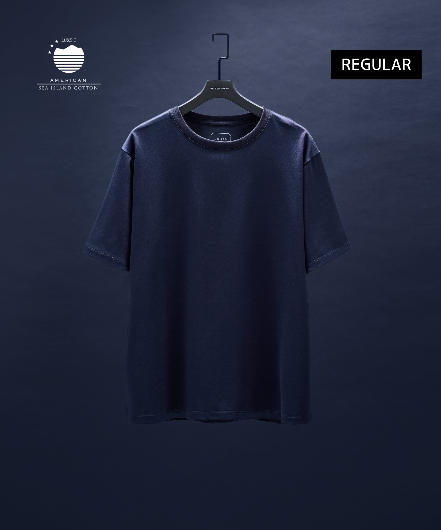SEA ISLAND COTTON レギュラーTシャツ