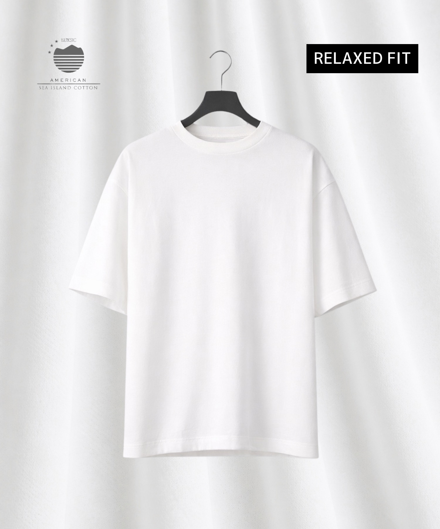 SEA ISLAND COTTON リラックスTシャツ