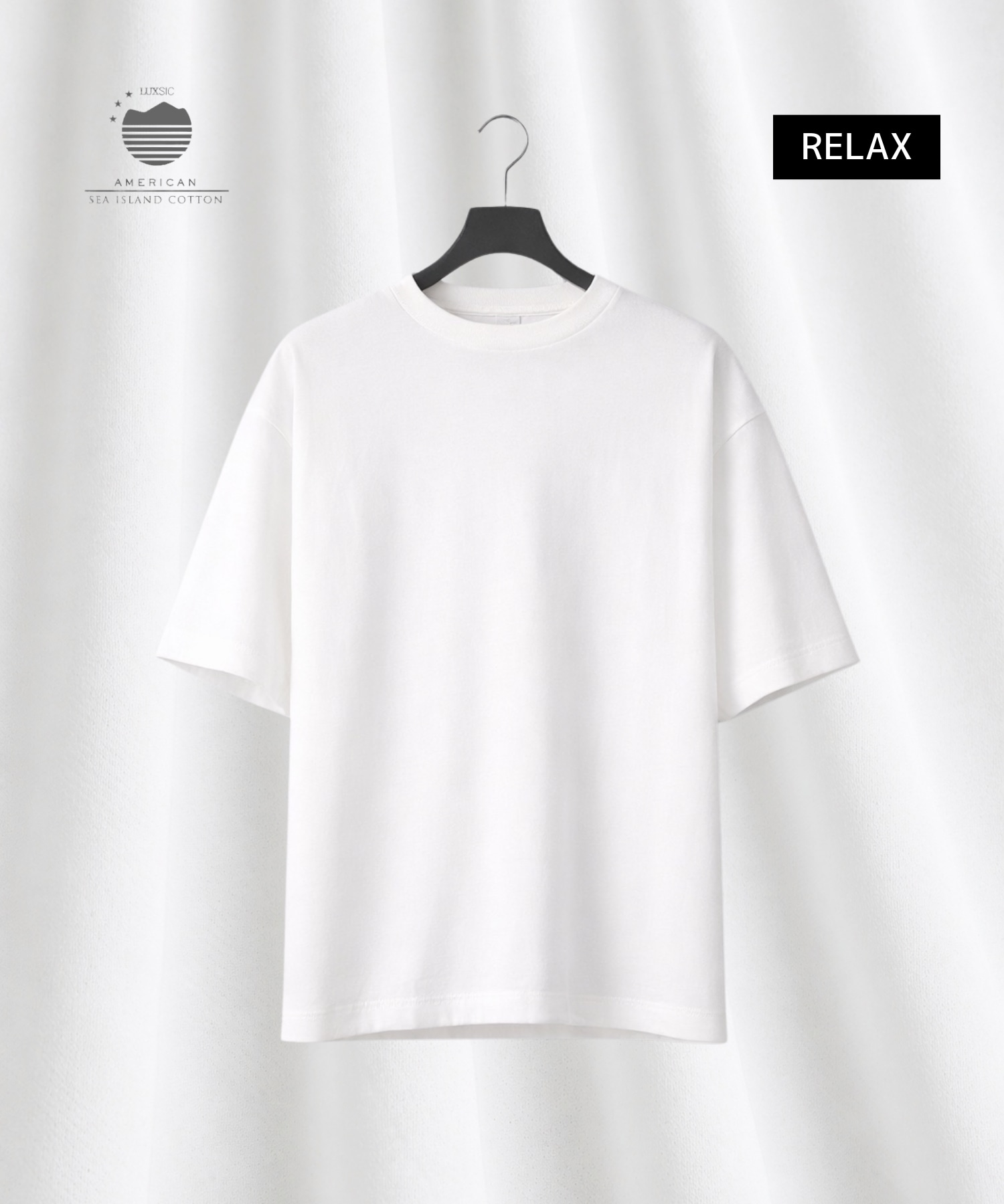 SEA ISLAND COTTON リラックスTシャツ