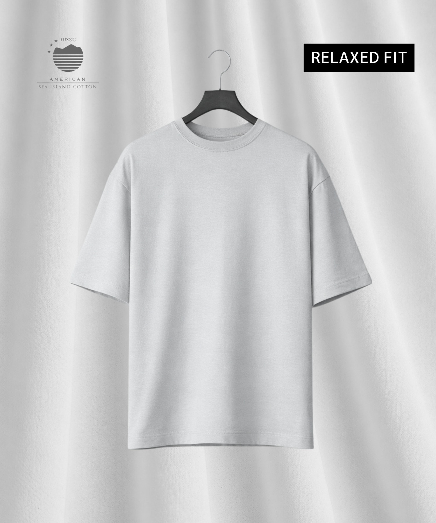 SEA ISLAND COTTON リラックスTシャツ