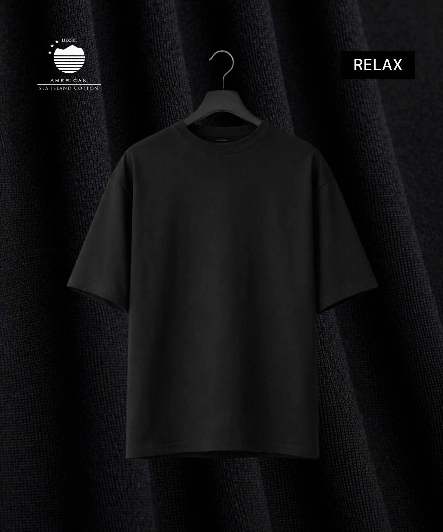 SEA ISLAND COTTON リラックスTシャツ