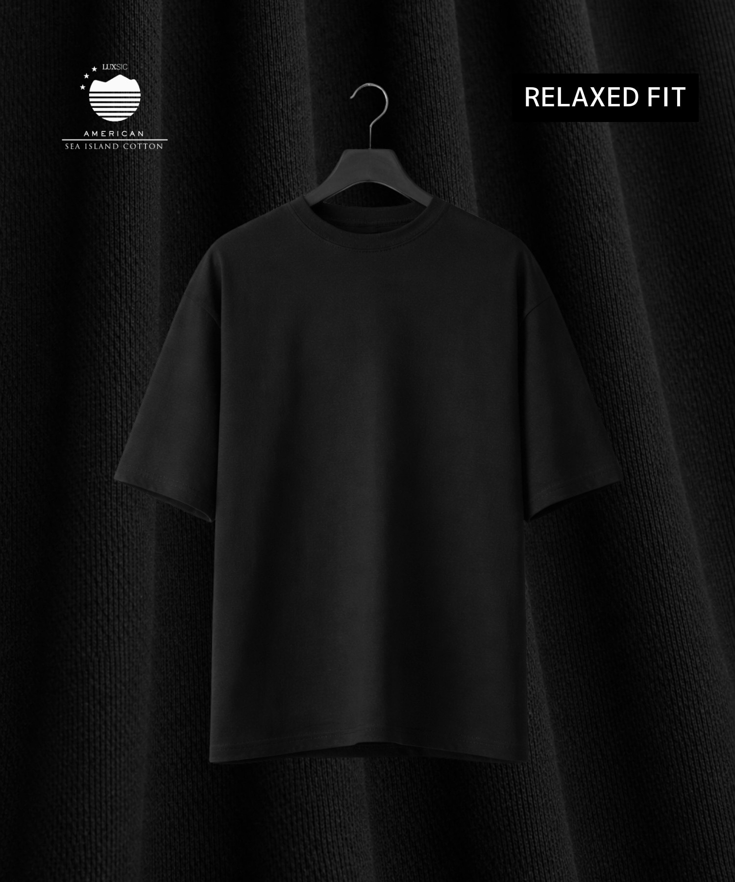SEA ISLAND COTTON リラックスTシャツ