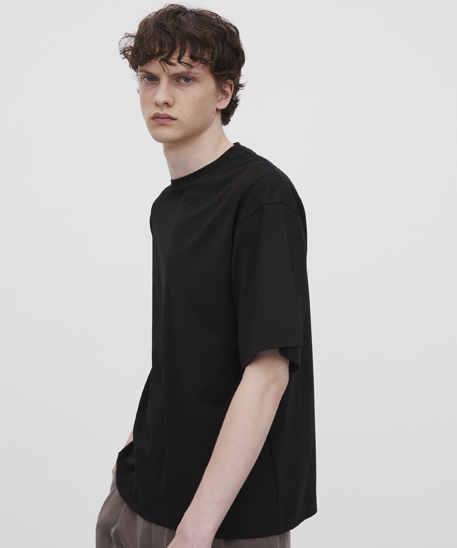 Super 140's ウールテクノラマ リラックスTシャツ