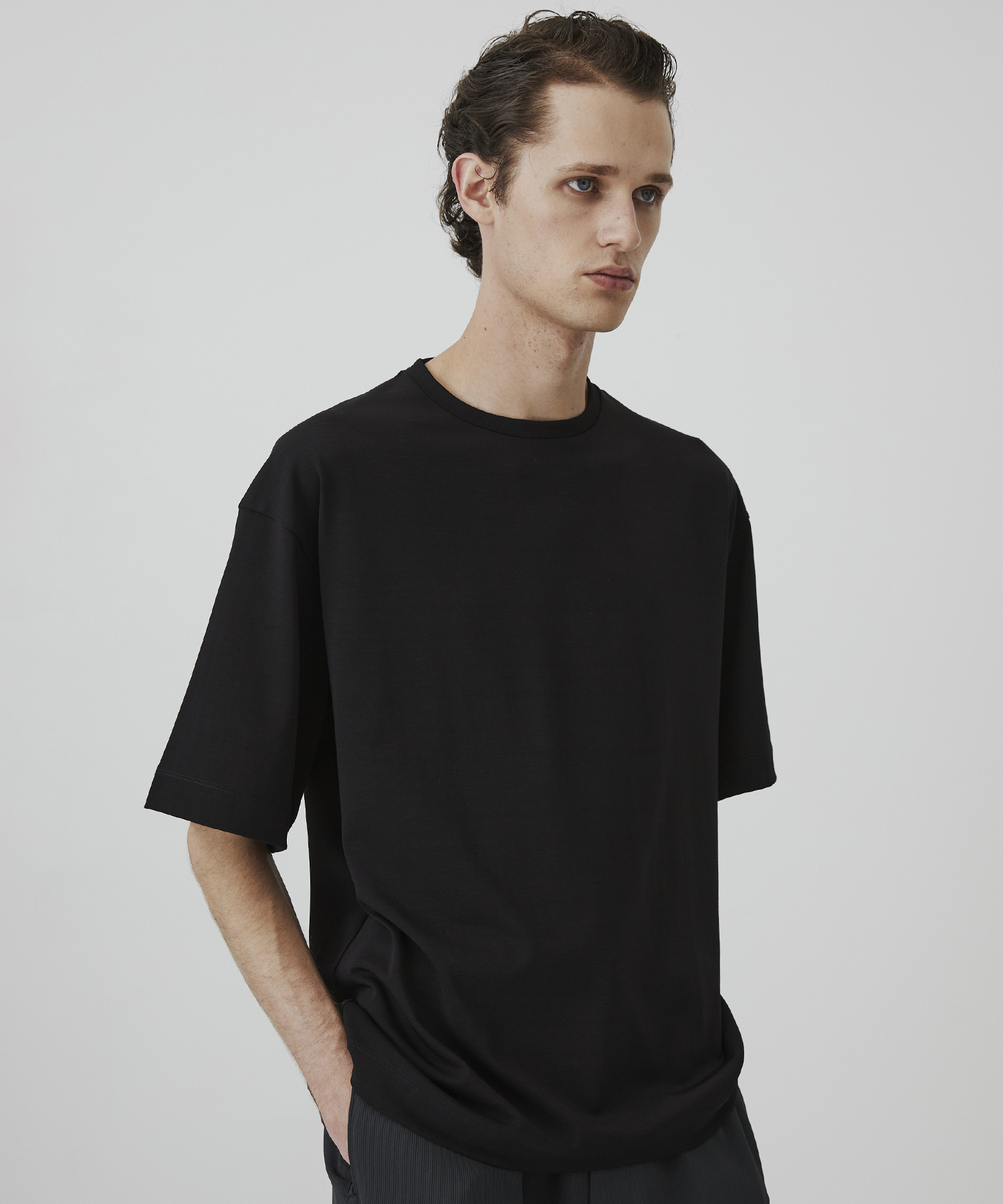 Super 140s ウールテクノラマ リラックスTシャツ