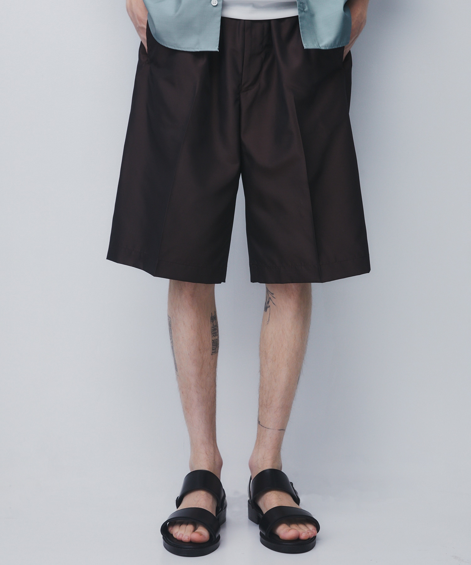 DRY SILK TAFFETA SEAMLESS SHORTS