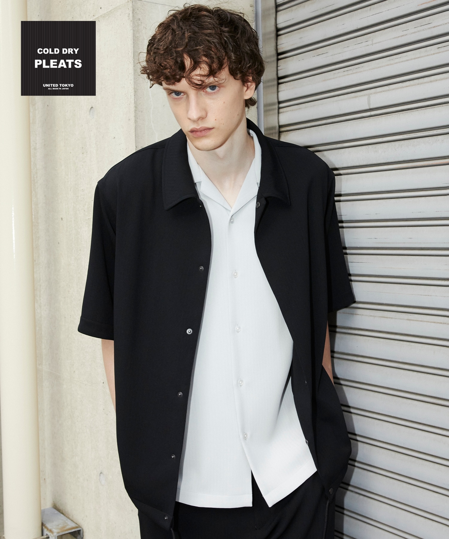 COLD DRY PLEATS コーチブルゾン